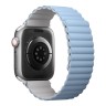 Ремешок Uniq Revix reversible Magnetic для Apple Watch 42-41-40 mm, белый/голубой