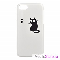Чехол iCover Cats Silhouette 11 для iPhone 7/8/SE 2020 Чехол iCover Cats Silhouette 11 для iPhone 7/8/SE 2020