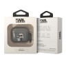 Чехол Lagerfeld TPU Glitters with ring NFT Karl & Choupette для Airpods 3 (2021), черный