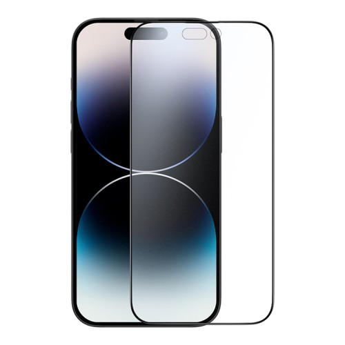 Матовое стекло Nillkin FogMirror для iPhone 14 Pro Max, черная рамка