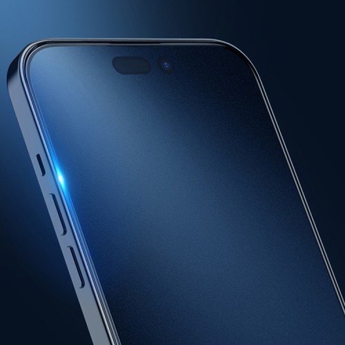 Матовое стекло Nillkin FogMirror для iPhone 14 Pro Max, черная рамка