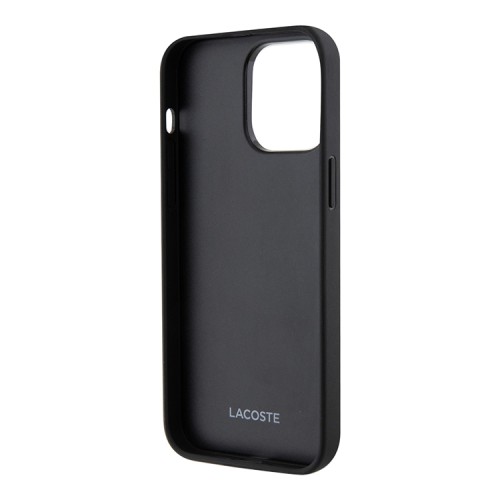 Чехол Lacoste The Blend with Cardslot Hard для iPhone 14 Pro Max, черный