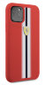 Чехол Ferrari On Track Silicone Hard Stripes для iPhone 11 Pro, красный