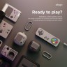 Elago для Galaxy Buds 3/3 Pro чехол Unique AW5 Game console Hang case Light Grey