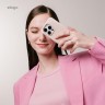 Elago для iPhone 16 Pro чехол PU Leather Lovely Pink (MagSafe)