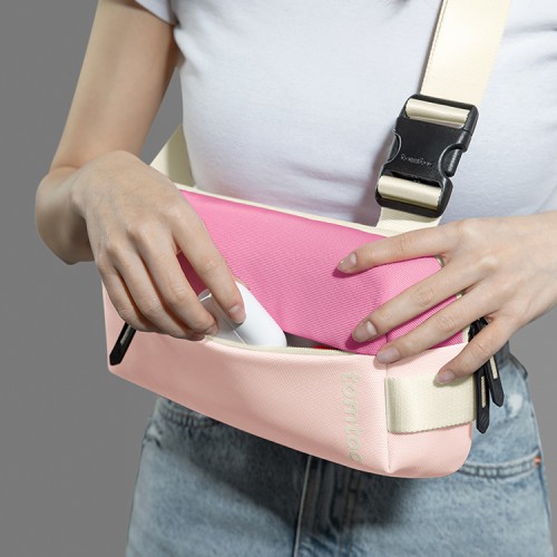 Tomtoc Travel сумка для планшетов Explorer-T21 Sling Bag S 8.3"/4L Pink