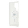 Karl Lagerfeld для Galaxy S25 Ultra чехол PC/TPU NFT Karl Head Metal camera Hard White (MagSafe)