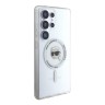 Karl Lagerfeld для Galaxy S25 Ultra чехол PC/TPU NFT Karl Head Metal camera Hard White (MagSafe)