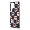 DKNY для Galaxy S25 Ultra чехол PC/TPU Electroplated Hearts Hard Black (MagSafe)