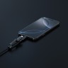 Energea Кабель FLOW Duo USB-C to USB-C PD240W/480Mbps 5A + Lightning MFI 60W Nanoweave Black 1.5m
