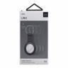 Комплект чехлов Uniq LINO Liquid silicone для AirTag, серый (4 шт.)