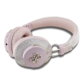 Guess наушники беспроводные накладные Bluetooth HP Dual ENC 4G with 4G Big metal logo Pink