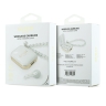 Guess Наушники TWS Bluetooth Rectangle with Pearl Hand Strap White