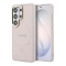 Guess для Galaxy S26 Ultra чехол PU Saffiano Peony Metal logo & Camera Hard Pink (MagSafe)