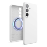 Elago для Galaxy S26 чехол Magnetic Silicone White (MagSafe)