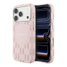 Karl Lagerfeld для iPhone 17 Pro Max чехол PU Full Wrapped Monogram Metal camera Hard Pink (MagSafe)