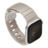 Uniq для Apple Watch 42/41/40 mm ремешок Alton Silicon Strap Light Sand