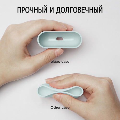 Чехол Elago Liquid case для AirPods Pro, Mint