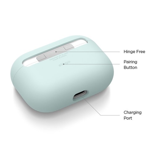 Чехол Elago Liquid case для AirPods Pro, Mint