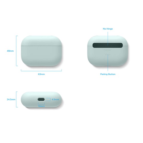 Чехол Elago Liquid case для AirPods Pro, Mint