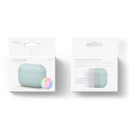Чехол Elago Liquid case для AirPods Pro, Mint