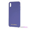 Чехол Karl Lagerfeld Silicone для iPhone XS Max, Purple (фиолетовый)
