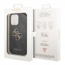 Чехол Guess 4G Big metal logo Hard для iPhone 14 Pro Max, серый