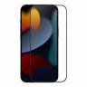 Защитное стекло Uniq OPTIX Vivid Pro (Anti-dust) для iPhone 14 | 13 | 13 Pro, черная рамка (+installer)