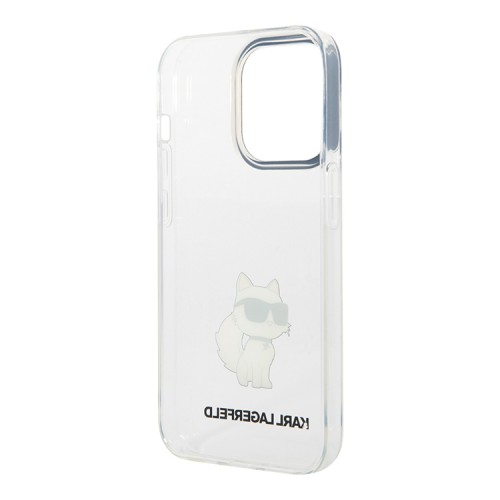 Чехол Lagerfeld NFT Choupette Hard для iPhone 14 Pro, прозрачный