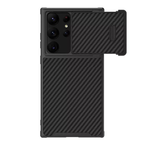 Чехол Nillkin Synthetic Fiber S для Galaxy S23 Ultra, черный