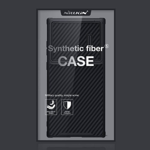 Чехол Nillkin Synthetic Fiber S для Galaxy S23 Ultra, черный