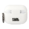 Чехол Lagerfeld Silicone case with ring NFT 3D Choupette для Airpods Pro, белый