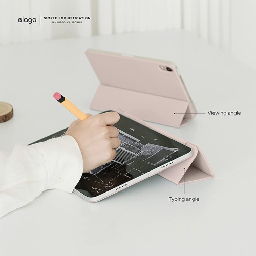 Чехол Elago Magnetic Folio для iPad Air 10.9 (2020/22), розовый