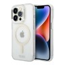 Чехол TUMI PC/TPU Hard для iPhone 14 Pro, прозрачный (MagSafe)