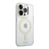 Чехол TUMI PC/TPU Hard для iPhone 14 Pro, прозрачный (MagSafe)
