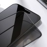 Защитное стекло Nillkin Guardian Антишпион для iPhone 14 Pro Max, черная рамка