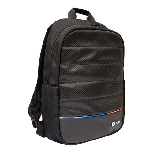 Рюкзак BMW Computer Backpack Carbon Tricolor Compact для ноутбука до 15 дюймов, черный