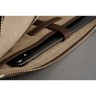 Чехол-папка Bustha Zip Folio Leather для MacBook Air 13 | Pro 13 (2018/22), Mocha