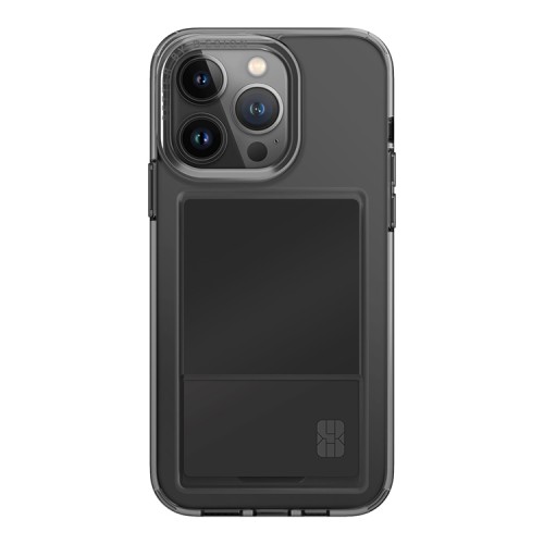 Uniq для iPhone 15 Pro Max чехол Air Fender ID (cardslot) Grey