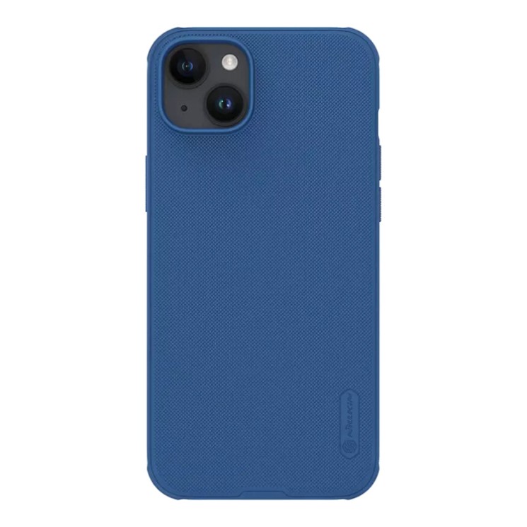 Nillkin для iPhone 15 чехол Frosted Shield Pro Blue