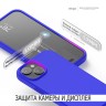 Elago для iPhone 15 Plus чехол Soft silicone (Liquid) Cobalt Blue