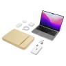 Tomtoc Laptop чехол Defender-A13 Laptop Sleeve 15" Yellowish