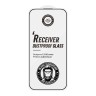 BlueO стекло для iPhone 16/15, Large arc Anti-Dust Anti-Static Black (защита динамика)