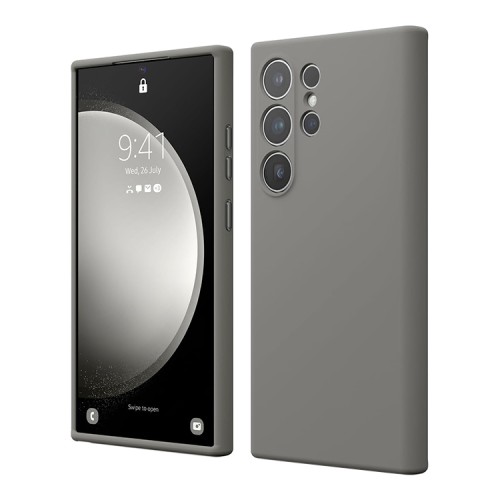 Elago для Galaxy S24 Ultra чехол Soft silicone (Liquid) Medium Grey