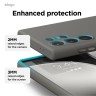 Elago для Galaxy S24 Ultra чехол Soft silicone (Liquid) Medium Grey