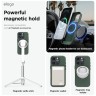 Elago для iPhone 16 Pro чехол PU Leather Midnight Green (MagSafe)