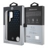 Mercedes для Galaxy S25 Ultra чехол Liquid silicone Gradient stars Metal logo Hard Black (MagSafe)