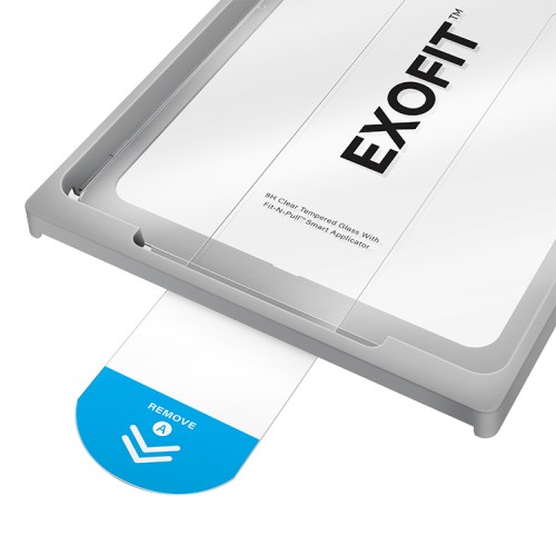 Uniq стекло для iPad 11 (2025 A16) / 10.9 (2022) OPTIX Clear (+EXOFit applicator)