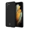 Чехол Mercedes Liquid Silicone Hard для Galaxy S21 Plus, черный