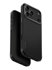 Uniq для iPhone 17 Pro Max чехол KEVA Kevlar Carbon Black (MagSafe)